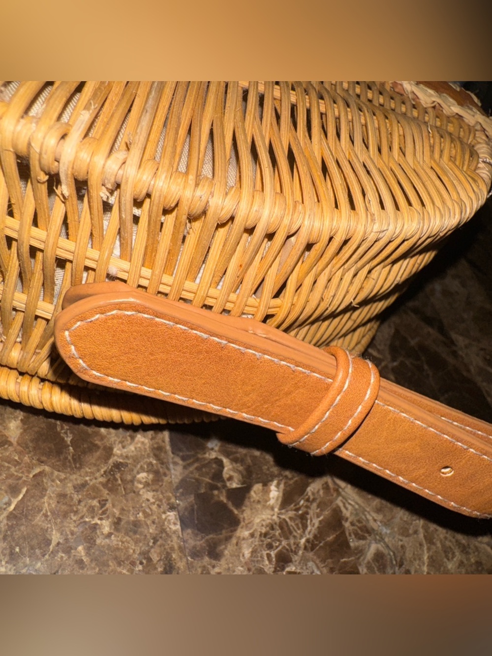 Universal Thread Rattan Circle Crossbody Bag 🌾☀️ - Picture 10 of 11